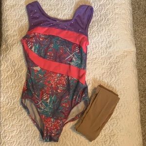 Leotard and tight set